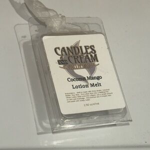 Candles and Cream 5 varieties of wax Lotion Melts